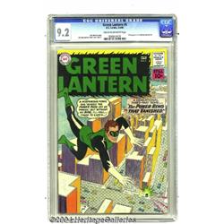 Green Lantern #5 (DC, 1961) CGC NM- 9.2 Cream to off-white pages.