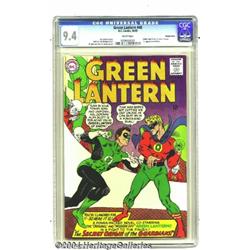 Green Lantern #40 Western Penn pedigree (DC, 1965) CGC NM 9.4 White pages.