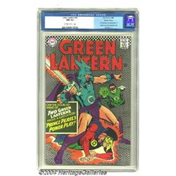 Green Lantern #45 Western Penn pedigree (DC, 1966) CGC NM 9.4 Off-white to white pages.