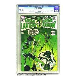 Green Lantern #76 Pacific Coast pedigree (DC, 1970) CGC NM 9.4 White pages.