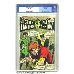 Green Lantern #85 Pacific Coast pedigree (DC, 1971) CGC NM+ 9.6 Off-white to white pages.