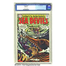 Sea Devils #29 (DC, 1966) CGC NM 9.4 Off-white to white pages.