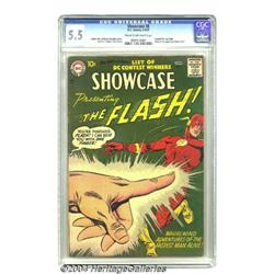 Showcase #8 The Flash (DC, 1957) CGC FN- 5.5 Cream to off-white pages.