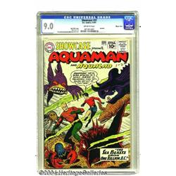 Showcase #31 Aquaman and Aqualad - Western Penn pedigree (DC, 1961) CGC VF/NM 9.0 Off-white pages.