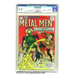 Showcase #38 Metal Men - Pacific Coast pedigree (DC, 1962) CGC VF/NM 9.0 Off-white to white pages.