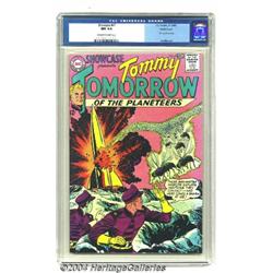 Showcase #47 Tommy Tomorrow - Pacific Coast pedigree (DC, 1963) CGC NM 9.4 Off-white to white pages.
