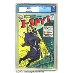 Showcase #50 I, Spy! - Pacific Coast pedigree (DC, 1964) CGC NM+ 9.6 Cream to off-white pages.