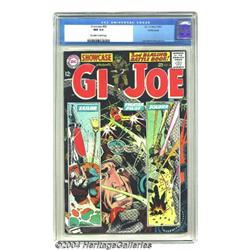 Showcase #54 G.I. Joe - Pacific Coast pedigree (DC, 1965) CGC NM 9.4 Off-white to white pages.