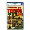 Image 1 : Adventures Into Terror #5 Bethlehem pedigree (Atlas, 1951) CGC VF 8.0 Off-white pages.