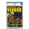 Image 1 : Adventures Into Terror #9 (Atlas, 1952) CGC NM- 9.2 Off-white to white pages.