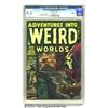 Image 1 : Adventures Into Weird Worlds #5 Bethlehem pedigree (Atlas, 1952) CGC VF+ 8.5 Off-white pages.
