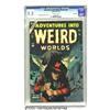 Image 1 : Adventures Into Weird Worlds #28 Bethlehem pedigree (Atlas, 1954) CGC VF+ 8.5 Off-white pages.