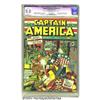 Image 1 : Captain America Comics #1 (Timely, 1941) CGC Apparent VF 8.0 Slight (P) Off-white pages.