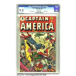 Captain America Comics #53 (Timely, 1946) CGC VF/NM 9.0 Off-white pages.
