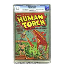 The Human Torch #5 (Timely, 1941) CGC FN 6.0 Cream to off-white pages.