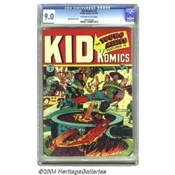 Kid Komics #3 (Timely, 1943) CGC VF/NM 9.0 Off-white to white pages.