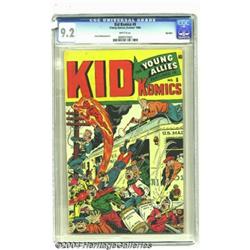 Kid Komics #8 Big Apple pedigree (Timely, 1945) CGC NM- 9.2 White pages.