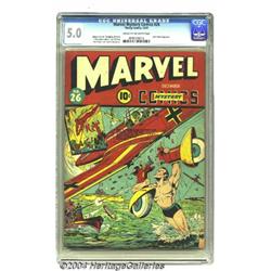 Marvel Mystery Comics #26 (Timely, 1941) CGC VG/FN 5.0 Cream to off-white pages.