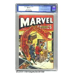 Marvel Mystery Comics #75 (Timely, 1946) CGC NM 9.4 Cream to off-white pages.
