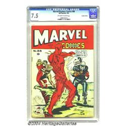 Marvel Mystery Comics (Canadian) #88 (Bell Features, 1948) CGC VF- 7.5 Off-white to white pages.