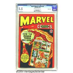 Marvel Mystery Comics (Canadian #92 (Bell Features, 1949) CGC FN- 5.5 Off-white to white pages.