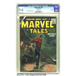 Marvel Tales #157 Bethlehem pedigree (Atlas, 1957) CGC NM 9.4 Off-white pages.