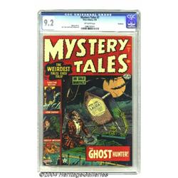 Mystery Tales #7 Bethlehem pedigree (Atlas, 1953) CGC NM- 9.2 Off-white pages.