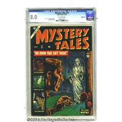 Mystery Tales #12 Bethlehem pedigree (Atlas, 1953) CGC VF 8.0 Off-white pages.