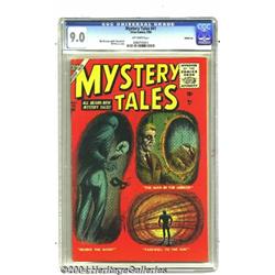Mystery Tales #41 Bethlehem pedigree (Atlas, 1956) CGC VF/NM 9.0 Off-white pages.