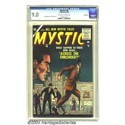 Mystic #48 Bethlehem pedigree (Atlas, 1956) CGC VF/NM 9.0 Off-white to white pages.