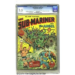 Sub-Mariner Comics #1 (Timely, 1941) CGC VG- 3.5 Light tan to off-white pages.