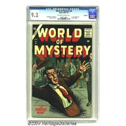 World of Mystery #6 Bethlehem pedigree (Atlas, 1957) CGC NM- 9.2 Off-white to white pages.