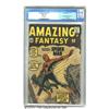 Image 1 : Amazing Fantasy #15 (Marvel, 1962) CGC VG+ 4.5 Off-white pages.