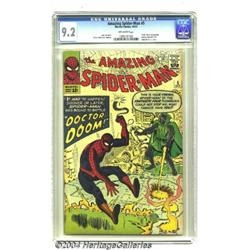 The Amazing Spider-Man #5 (Marvel, 1963) CGC NM- 9.2 Off-white pages.