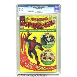 The Amazing Spider-Man #8 (Marvel, 1964) CGC FN/VF 7.0 Cream to off-white pages.