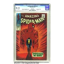 The Amazing Spider-Man #50 (Marvel, 1967) CGC NM- 9.2 White pages.