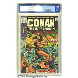 Conan the Barbarian #1 (Marvel, 1970) CGC VF+ 8.5 Off-white to white pages.