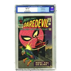 Daredevil #17 Pacific Coast pedigree (Marvel, 1966) CGC NM+ 9.6 Off-white to white pages.