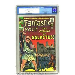Fantastic Four #48 (Marvel, 1966) CGC NM+ 9.6 White pages.