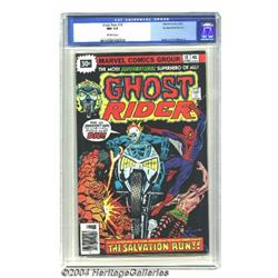 Ghost Rider #18 30-Cent Price Variant (Marvel, 1976) CGC NM 9.4 Off-white pages.