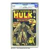 Image 1 : The Incredible Hulk #1 U.K. Edition (Marvel, 1962) CGC VG 4.0 Off-white pages.