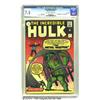 Image 1 : The Incredible Hulk #6 U.K. Edition (Marvel, 1963) CGC VF- 7.5 Off-white to white pages.