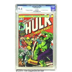 The Incredible Hulk #181 (Marvel, 1974) CGC NM 9.4 White pages.