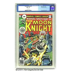 Marvel Spotlight #29 Moon Knight - 30-Cent Price Variant (Marvel, 1976) CGC NM+ 9.6 Off-white pages.