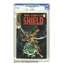 Nick Fury, Agent of SHIELD #6 (Marvel, 1968) CGC NM 9.4 White pages.
