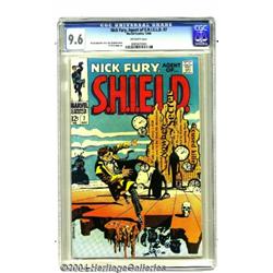 Nick Fury, Agent of SHIELD #7 (Marvel, 1968) CGC NM+ 9.6 Off-white pages.