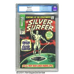 The Silver Surfer #1 (Marvel, 1968) CGC VF/NM 9.0 Cream to off-white pages.
