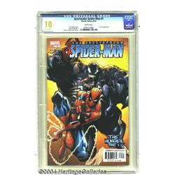 Spectacular Spider-Man #1 (Marvel, 2003) CGC MT 10.0 White pages.