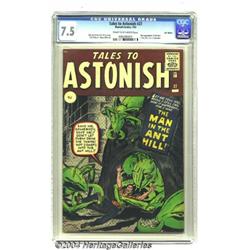 Tales to Astonish #27 U.K. Edition (Marvel, 1962) CGC VF- 7.5 Cream to off-white pages.