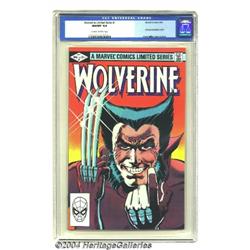 Wolverine (limited series) #1 (Marvel, 1982) CGC NM/MT 9.8 Off-white to white pages.